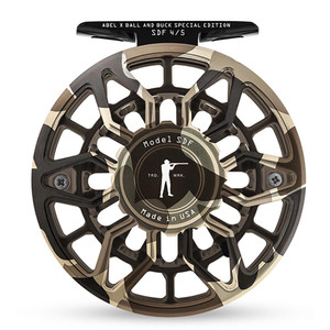 Abel SDF 4/5 Reel Ported in Ball and Buck Camo